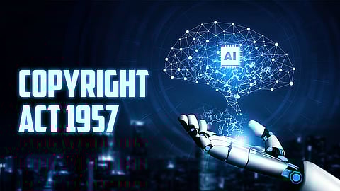 AI with copyright act 1957