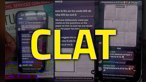 CLAT 2026 paper leak