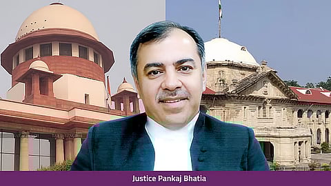 Justice Pankaj Bhatia with Supreme Court and Allahabad HC
