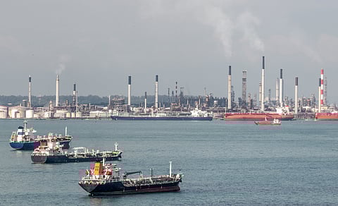 refinery, Singapore, tanker, Malacca Strait