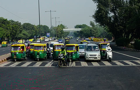 Delhi, traffic