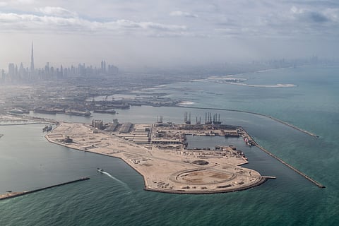 Picture of Dubai, jetties along coast