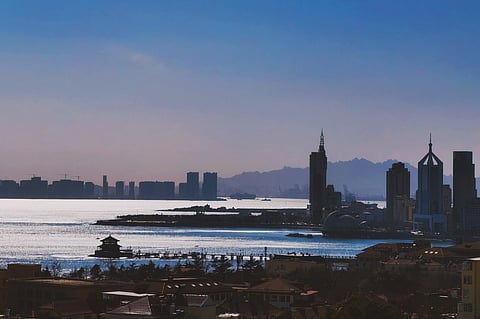 Photo of coast off Qingdao, China