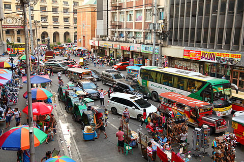 Photo of traffic in Manila