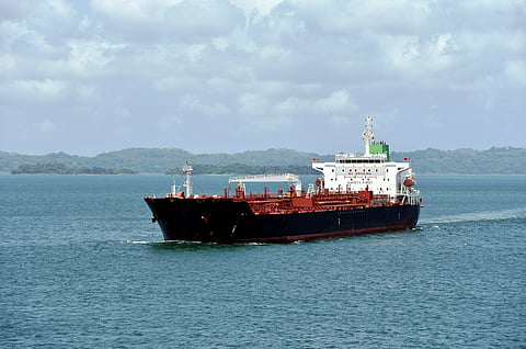 Photo of vessel near Panama Canal