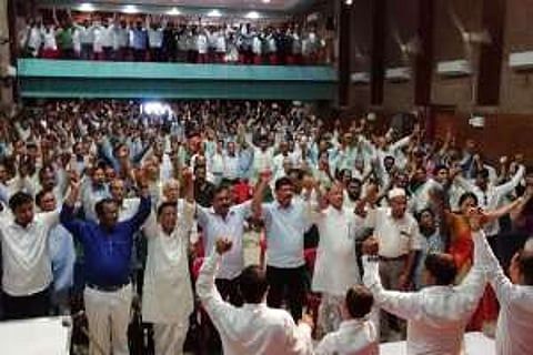 নাগরিকত্ব বিলের বিরুদ্ধে গোলাঘাটে সিএসএমএসএস-র প্ৰতিবাদ