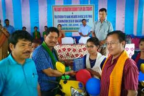 মেধাবী ছাত্ৰীদের স্কুটি বিতরণ করল বিটিসি শিক্ষা বিভাগ