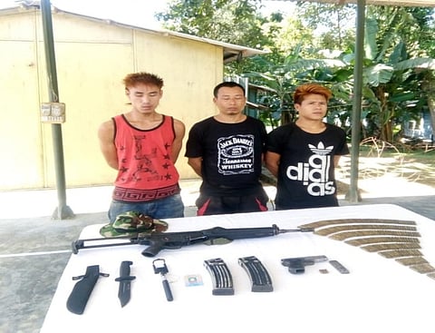 কাছাড়ে জেলিয়াংরং ইউনাইটেড ফ্ৰন্টের(কামসন)৩ক্যাডার ও ১সহযোগী গ্ৰেপ্তার