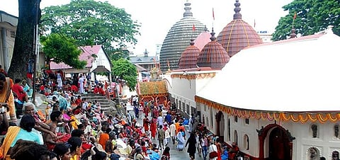 কামাখ্যায় শুরু হলো বহু প্ৰতীক্ষিত অম্বুবাচি মেলা