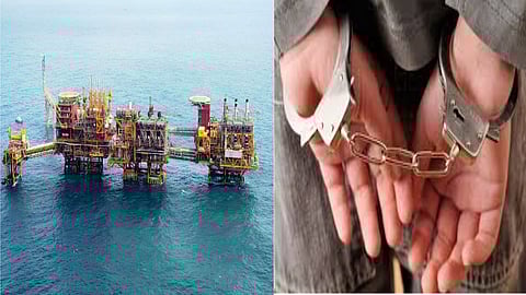 ওএনজিসি-র অশোধিত তেল চোরাচালান,গ্ৰেপ্তার ডিজিএম