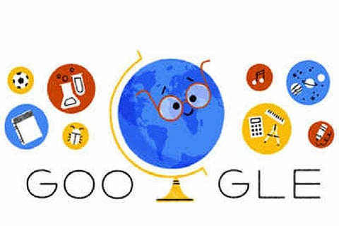 শিক্ষক দিবস পালন করলো গুগল ডুডলও