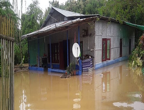 নাগাল্যান্ডে বন্যা,ধসে বিচ্ছিন্ন দুই জেলা