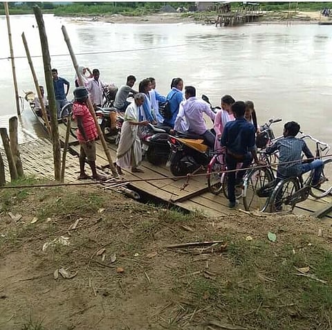 শিলনিজানে ধনশিরি নদীর উপর স্থায়ী সেতু নির্মাণের দাবি