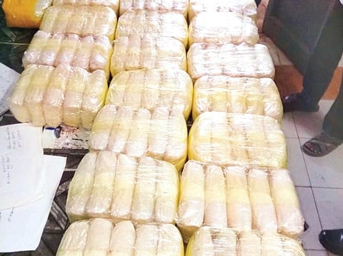 করিমগঞ্জে ট্ৰেন থেকে ১৪ কোটি টাকার মাদক ট্যাবলেট বাজেয়াপ্ত