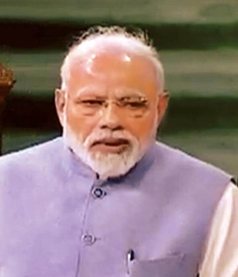 কেন্দ্ৰে স্থায়ী ও স্থিতিশীল সরকার থাকায় উন্নয়ন ত্বরান্বিত হয়েছেঃ মোদি