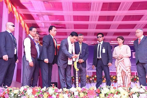 গোলাঘাটে ইঞ্জিনিয়ারিং কলেজ উদ্বোধন করলেন সোনোয়াল