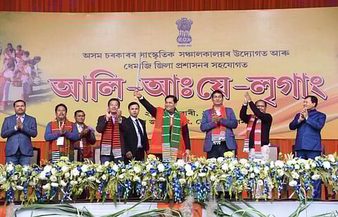 খিলঞ্জিয়ারাই অসমে রাজত্ব করবেন,জোনাইয়ে আলি আয়ে লৃগাং অনুষ্ঠানে বললেন মুখ্যমন্ত্ৰী