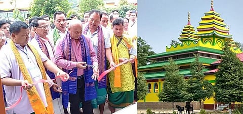 খৈরাবাড়িতে বাথৌ থানশালির উদ্বোধন করলেন হাগ্ৰামা