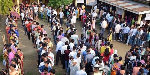 রাজ্যে তৃতীয় দফার নির্বাচন শান্তিপূর্ণ,ভোট পড়েছে ৮০.৭৪ শতাংশ