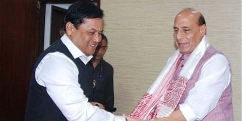 এনআরসি প্ৰকাশের পরবর্তী পরিস্থিতির মোকাবিলায় সোনোয়ালকে সাহায্যের আশ্বাস রাজনাথের