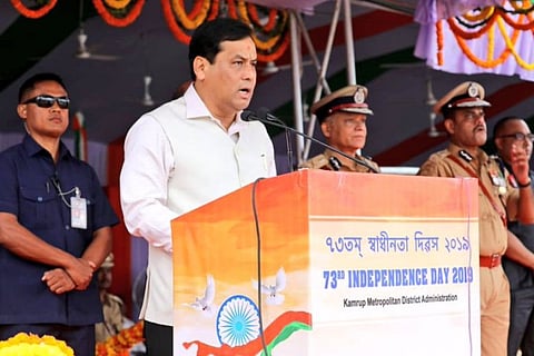 প্ৰগতিশীল অসম গড়ার লক্ষ্যে কাজ করছে সরকারঃ সোনোয়াল