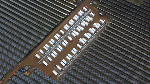 The Kvosted Battery Park has provided 200 MWh of storage, equivalent to the average daily electricity use of around 18,000 households. (Image Credit: European Energy)