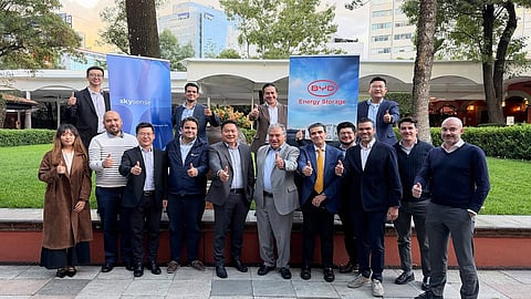 The collaboration has combined Skysense’s local project expertise with BYD’s advanced BESS technology for regional energy storage expansion. Image Credit: BYD Energy