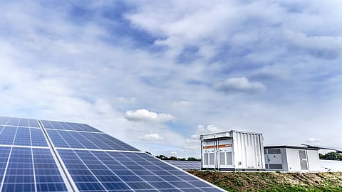 Alt text: ACME Solar BESS project site in Rajasthan, where the company’s operational storage capacity has reached 3.62 GWh.