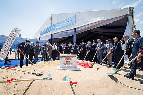 The project is being jointly developed by the Egyptian government and Norwegian renewable energy company Scatec. Image Credit: PR Newswire