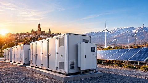 15 battery storage projects across commercial and industrial sites in Spain and Chile, totaling 15.6 MWh of energy storage capacity and 5.95 MW of power capacity.