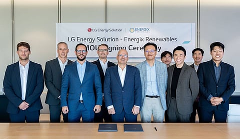 Energix and LG Energy Solution's battery storage MoU builds on their existing collaboration in Poland and supports potential expansion into European and U.S. projects. (Image Credit: Linkedin/Energix)