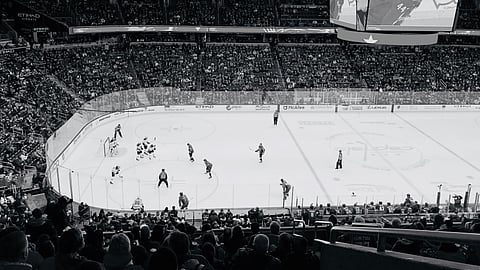 Capital One hockey game