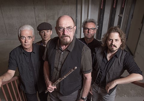 Jethro Tull, Ian Anderson center, will perform at Ovation Hall March 9, as part of their 50th anniversary tour. 