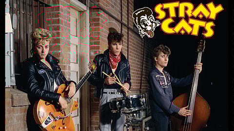 Stray Cats album cover from nearly 40 years ago.