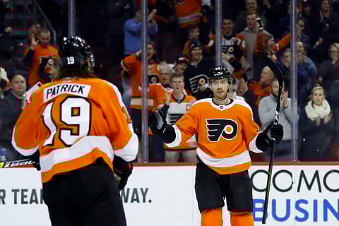 The Flyers return to the friendly confines of Wells Fargo Center Saturday (Matt Slocum)