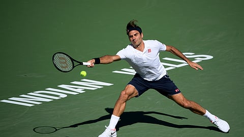 Roger Federer won't be at Indian Wells this year as he recovers from surgery. And due to the Coronavirus, he won't be missing anything. (AP Photo/Mark J. Terrill)