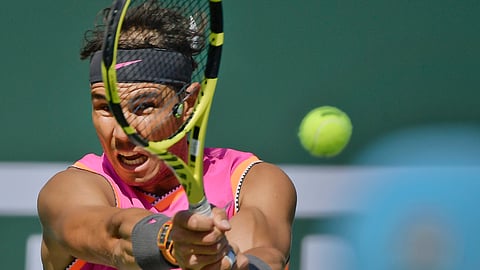 Spain’s Rafael Nadal returns from his knee injury to play in the Rolex Monte-Carlo Masters. (AP Photo/Mark J. Terrill, file)
