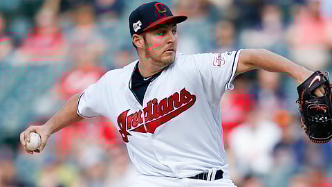 Indians’ Trevor Bauer pitches in a May 6 game against the White Sox (Rob Schwane)