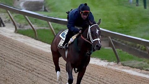 Mick likes Signalman in the Preakness. Signalman? (AP Photo/Will Newton)