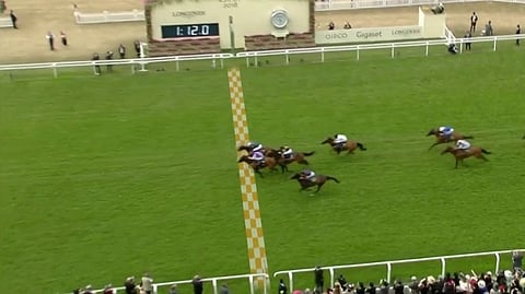 Merchant Navy wins the 2018 Diamond Jubilee at Royal Ascot