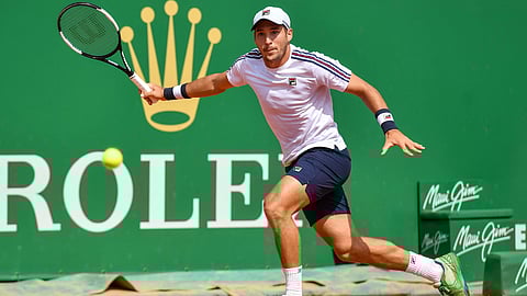 Dusan Lajovic plays today in the Plava Laguna Croatia Open.