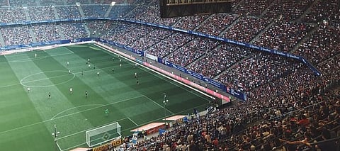 Soccer from above (Robert Bye)