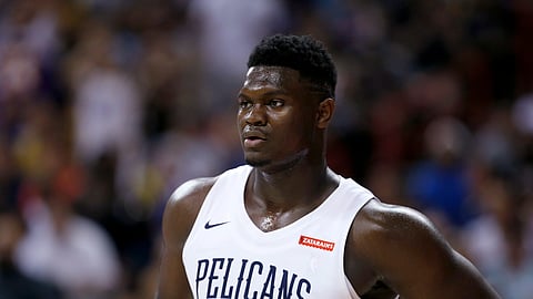 New Orleans Pelicans Zion Williamson.
