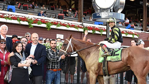 Celtic Chaos won the 2017 John Morrissey Stakes at Saratoga and Chris Garrity thinks he can also win the race in 2019.