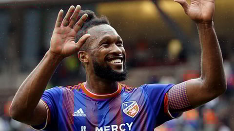 Kendall Waston of Cincinnati.