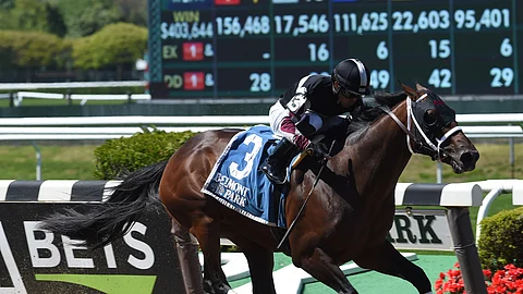 Global Campaign, winning the Peter Pan in May, is Garrity's pick to win the Jim Dandy at Saratoga.