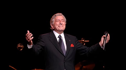Tony Bennett in performance
