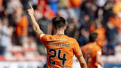 Dundee United striker Lawrence Shankland