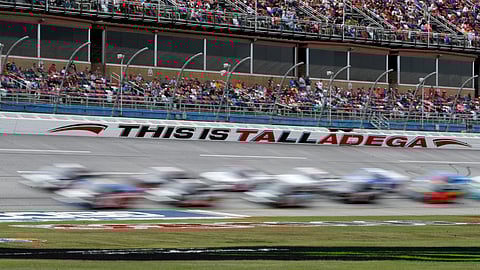 Talladega Superspeedway in Talladega, Ala. (AP Photo/Butch Dill)