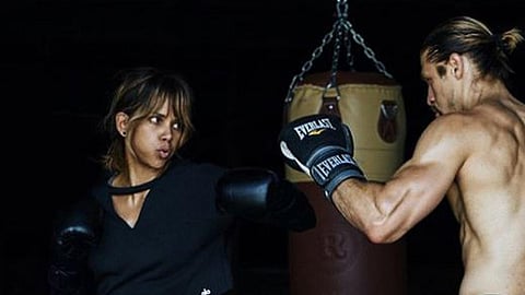 Halle Berry boxing